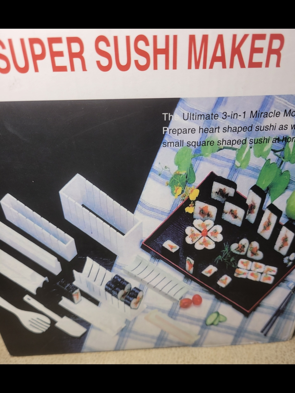 Super Sushi Maker Sushi Mold Set -Off White